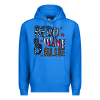 True Royal red wine blue Premium Hoodie - CowhideDigitalArt