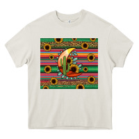 Cream western desert moon Heavy Core Tee - Jasminsmagicworld