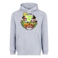 Heather Grey salty Heavyweight Hoodie - JahusDesignShop