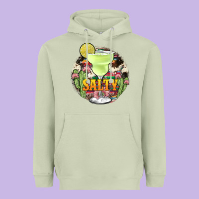 Salty Heavyweight Hoodie Designed By Jahusdesignshop