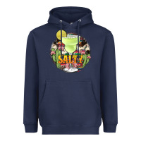 Navy salty Heavyweight Hoodie - JahusDesignShop