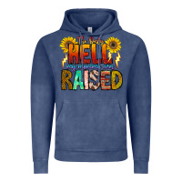 Vintage Denim The Only Hell My Momma Ever Vintage Hoodie - CowhideDigitalArt