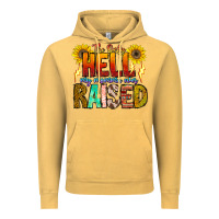 Vintage Mustard The Only Hell My Momma Ever Vintage Hoodie - CowhideDigitalArt