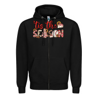 Black tis the season baseball little debbie tree cakes Zipper Hoodie - JahusDesignShop