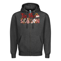 Tis The Season Baseball Little Debbie Tree Cakes Zipper Hoodie | Teevron