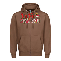 Chestnut tis the season baseball little debbie tree cakes Zipper Hoodie - JahusDesignShop