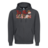 Smoke tis the season baseball little debbie tree cakes Zipper Hoodie - JahusDesignShop