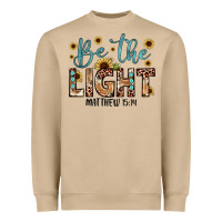 Mushroom be the light matthew 5 14 Heavyweight Sweatshirt - JahusDesignShop
