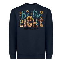 Navy be the light matthew 5 14 Heavyweight Sweatshirt - JahusDesignShop