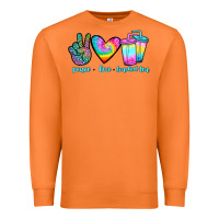 Carrot peace love loaded tea Premium Sweatshirt - JahusDesignShop