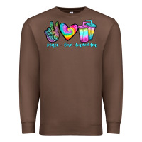 Chestnut peace love loaded tea Premium Sweatshirt - JahusDesignShop