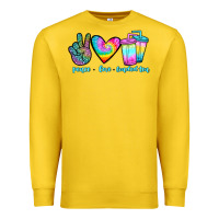 Lemon peace love loaded tea Premium Sweatshirt - JahusDesignShop