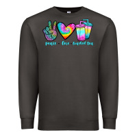 Smoke peace love loaded tea Premium Sweatshirt - JahusDesignShop