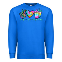 True Royal peace love loaded tea Premium Sweatshirt - JahusDesignShop