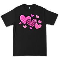 Black love hearts Premium Tee - OliviaCreatesArt