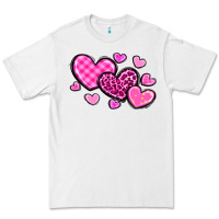 White love hearts Premium Tee - OliviaCreatesArt