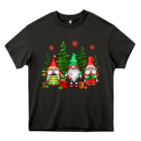 Asphalt christmas gnomies Heavy Core Tee - CowGirlArtShop