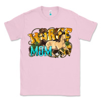Bubblegum Pink Horse mom rope mother's day Classic Tee - HowdyJamesFarm