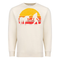 Sandshell sasquatch and unicorn vintage Premium Sweatshirt - artisFamous