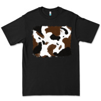 Black cowhide Premium Tee - RanaPortraitStore