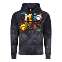 Cloud Black Baseball and Softball mimi Vintage Hoodie - LillyAllenDesigns