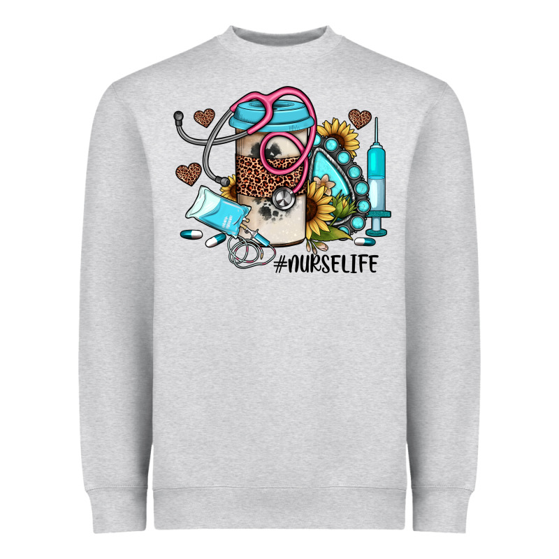Nurse Life Western Sunflower Gemstone Nurse Heavyweight Sweatshirt by JahusDesignShop | Teevron