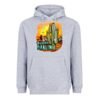Heather Grey desert darlin' Heavyweight Hoodie - JahusDesignShop