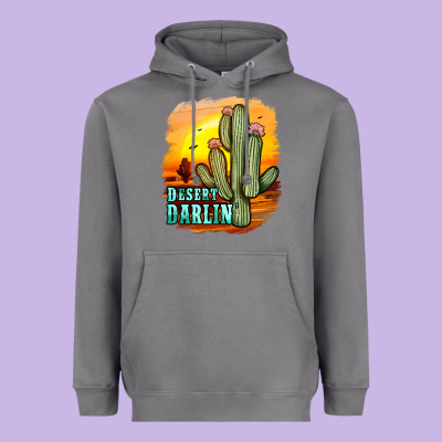Desert Darlin' Heavyweight Hoodie Designed By Jahusdesignshop