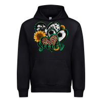 Black soccer hearts Urban Hoodie - Jasminsmagicworld