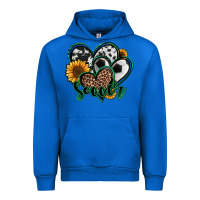 Cobalt soccer hearts Urban Hoodie - Jasminsmagicworld