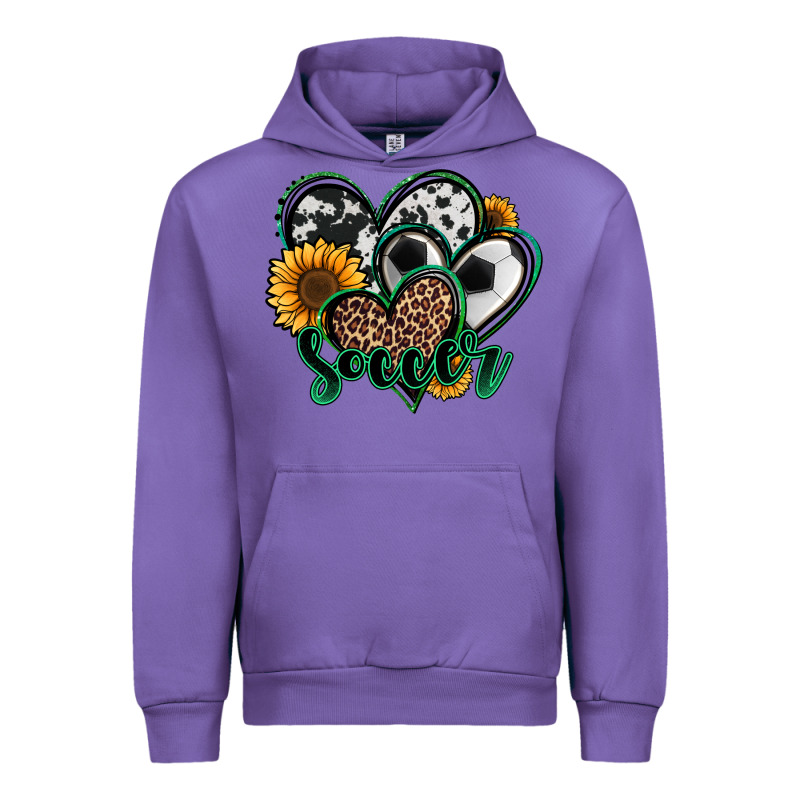 Soccer Hearts Urban Hoodie by Jasminsmagicworld | Teevron