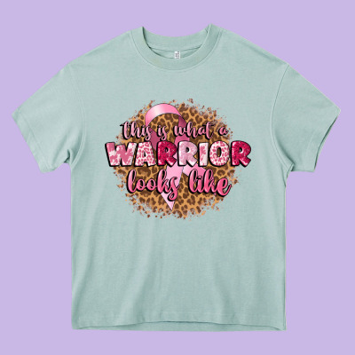 This Is What A Warrior Looks Like Heavy Core Tee Designed By Cowgirlartshop