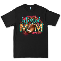 Black blessed american football mom lightbulb letters Premium Tee - OliviaCreatesArt