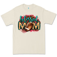Bone blessed american football mom lightbulb letters Premium Tee - OliviaCreatesArt