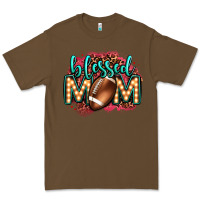 Cacao blessed american football mom lightbulb letters Premium Tee - OliviaCreatesArt