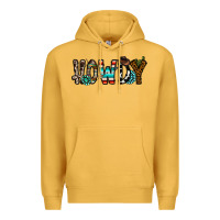 Mustard howdy Premium Hoodie - CowhideDigitalArt