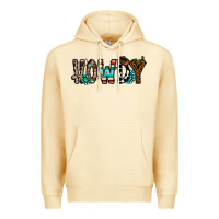 Pina Colada howdy Premium Hoodie - CowhideDigitalArt