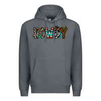 Rock howdy Premium Hoodie - CowhideDigitalArt