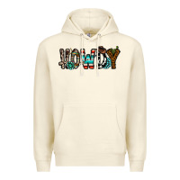 Sandshell howdy Premium Hoodie - CowhideDigitalArt