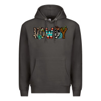 Smoke howdy Premium Hoodie - CowhideDigitalArt