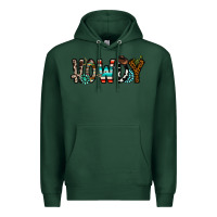 Sports Green howdy Premium Hoodie - CowhideDigitalArt