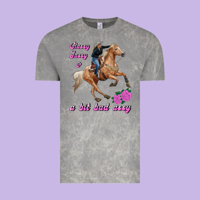Classy Sassy & A Bit Bad Assy Vintage Tee Designed By Ranaportraitstore