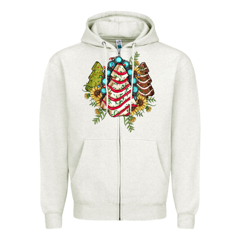 Little Debbie Tree Cakes Sunflower Gemstone Zipper Hoodie by JahusDesignShop | Teevron