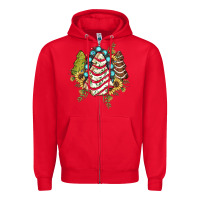 Red little debbie tree cakes sunflower gemstone Zipper Hoodie - JahusDesignShop