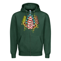 Sports Green little debbie tree cakes sunflower gemstone Zipper Hoodie - JahusDesignShop