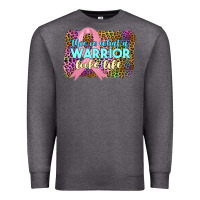 Charcoal Heather this i̇ss what a wwarrior looks like Premium Sweatshirt - JahusDesignShop