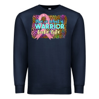 Navy this i̇ss what a wwarrior looks like Premium Sweatshirt - JahusDesignShop