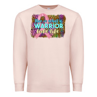 Pale Pink this i̇ss what a wwarrior looks like Premium Sweatshirt - JahusDesignShop
