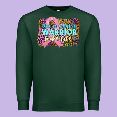 This İss What A Wwarrior Looks Like Premium Sweatshirt Designed By Jahusdesignshop