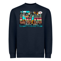 Navy lvn licensed vocational nurse Heavyweight Sweatshirt - JahusDesignShop